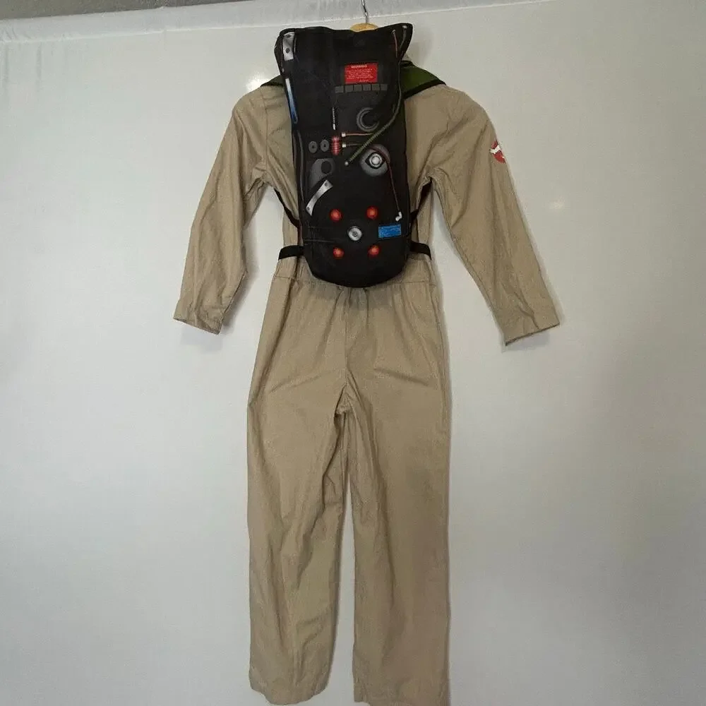 Ghostbusters Stantz Child Costume Medium 8-10 Jumpsuit Backpack Spirit Halloween